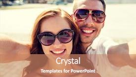  Presentation with dating - PPT theme with groom wears - love wedding summer dating background and a coral colored foreground