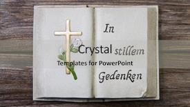  Presentation with german - Cool new theme with gross and german text thinking backdrop and a light gray colored foreground