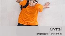  Presentation with home loan interest - Slides with kids back ground - cute boy posing at home background and a  colored foreground