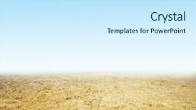  Presentation with global warming - Cool new presentation with ground background ready to use backdrop and a cool aqua colored foreground