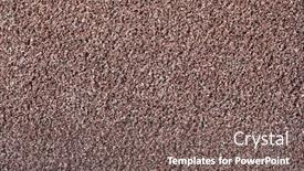  Presentation with poppy - PPT theme enhanced with ground-poppy-seeds background and a gray colored foreground