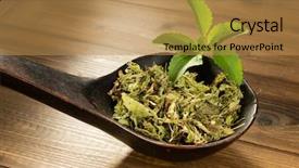  Presentation with sweetener - Presentation theme consisting of ground zero - wooden spoon filled with dried background and a  colored foreground