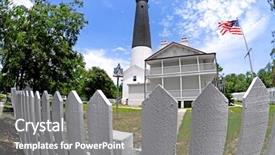  Presentation with history - Presentation having grounds in pensacola florida background and a gray colored foreground
