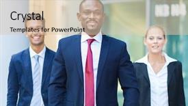  Presentation with business team join hands white - Amazing slide deck having group black women - multiethnic business team backdrop and a lemonade colored foreground