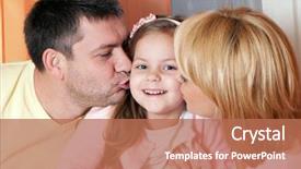  Presentation with new parents nurse practionner - PPT theme having man with tablet computer and coffee reading news at motning in cafe shop background and a light gray colored foreground