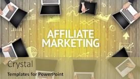  Presentation with busy - Amazing slide deck having group-of-busy-people-working backdrop and a yellow colored foreground