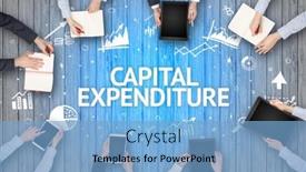  Presentation with busy - Theme enhanced with group-of-busy-people-working background and a light blue colored foreground