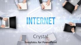  Presentation with busy - Slides enhanced with group-of-busy-people-working background and a lemonade colored foreground