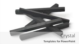 Presentation with charcoal - Cool new theme with group-of-compressed-charcoal-drawing backdrop and a white colored foreground
