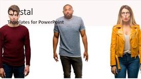  Presentation with group of people - PPT theme consisting of group of cool people woman background and a  colored foreground