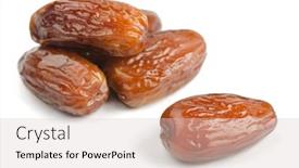  Presentation with fruits - Amazing presentation having group-of-dried-date-fruits backdrop and a lemonade colored foreground