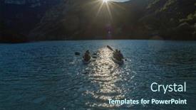  Presentation with river forest - 