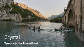  Presentation with river forest - 