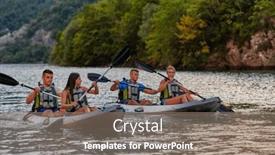  Presentation with river forest - 