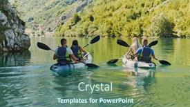  Presentation with river forest - 