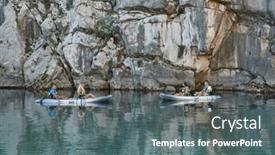  Presentation with river forest - PPT layouts consisting of group-of-friends-enjoying-having background and a gray colored foreground