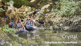  Presentation with calm - Slides with group-of-friends-enjoying-having background and a violet colored foreground