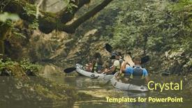  Presentation with calm - Theme consisting of group-of-friends-enjoying-having background and a tawny brown colored foreground