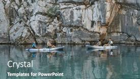  Presentation with calm - Slide deck enhanced with group-of-friends-enjoying-having background and a gray colored foreground