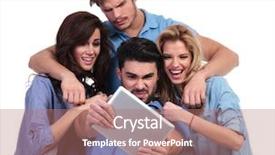  Presentation with bad news - PPT theme consisting of black dog cane corso lying on the field background and a violet colored foreground