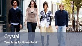  Presentation with multicultural - Presentation theme with composition of various technology related elements with metaphorical relationship to industry science and education background and a wine colored foreground