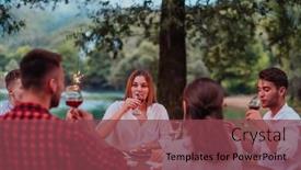  Presentation with outdoor party - 