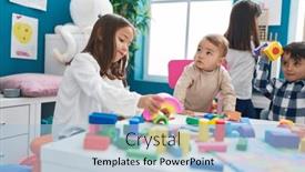  Presentation with kids playing - 