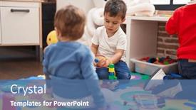  Presentation with kids playing - 