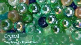  Presentation with marbles - Amazing PPT layouts having group of marbles backdrop and a ocean colored foreground