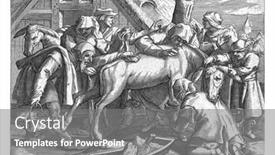  Presentation with wash - Theme featuring group-of-men-try background and a gray colored foreground