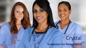  Presentation with icu nurse hospital patients - Cool new PPT theme with homemade hot dog with mustard and ketchup backdrop and a tawny brown colored foreground