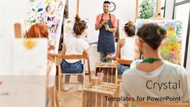  Presentation with paint art - 