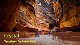  Presentation with petra - Amazing theme having group-of-people-between-sandstone backdrop and a tawny brown colored foreground