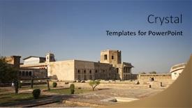  Presentation with pakistan - PPT theme with islam court - group of people enjoying background and a teal colored foreground