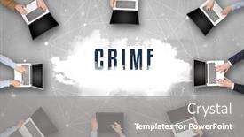  Presentation with web security - Beautiful slide set featuring group-of-people-having backdrop and a gray colored foreground