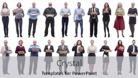  Presentation with holding hands - PPT layouts enhanced with group-of-people-holding-books background and a light gray colored foreground