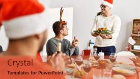  Presentation with standing sitting - 