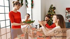  Presentation with standing sitting - 