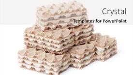  Presentation with waffles - Theme enhanced with group-of-small-multilayer-waffles background and a lemonade colored foreground