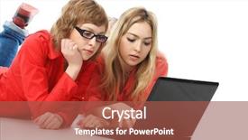  Presentation with theme - PPT layouts consisting of group of students theme education background and a  colored foreground