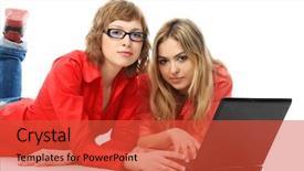  Presentation with theme - PPT theme having group of students theme education background and a  colored foreground