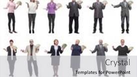  Presentation with successful - PPT theme enhanced with group-of-successful-business-people background and a  colored foreground