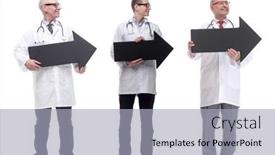  Presentation with black people - PPT theme enhanced with group-of-successful-business-people background and a light gray colored foreground