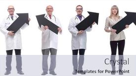  Presentation with black people - Slides with group-of-successful-business-people background and a  colored foreground