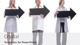  Presentation with black people - Theme consisting of group-of-successful-business-people background and a  colored foreground