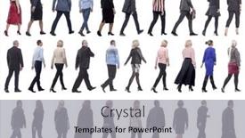  Presentation with motion - Presentation theme having group-of-successful-business-people background and a  colored foreground