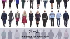  Presentation with motion - Theme featuring group-of-successful-business-people background and a light gray colored foreground