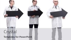  Presentation with black people - Presentation design enhanced with group-of-successful-business-people background and a  colored foreground