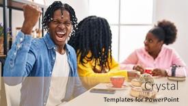  Presentation with black people - 