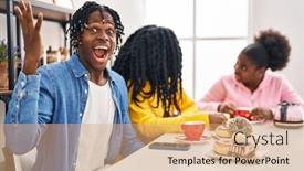  Presentation with black people - 